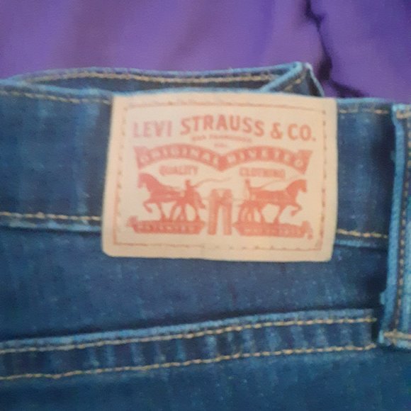 levi shaping bootcut jeans 22w - Modified - Picture 6 of 8